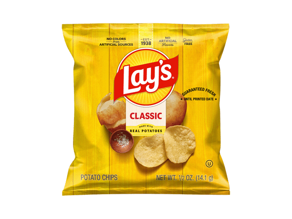 Lay's Potato Chips Classic 1/2 Oz