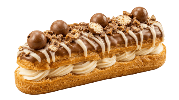 Maltesers Donuts or Eclairs