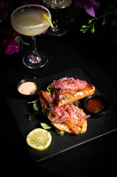 Smoked Salmon Flatbread