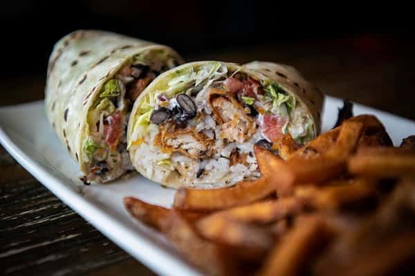 Grilled Fish Burrito