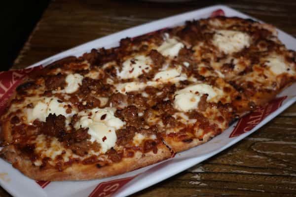 Hot Honey + Sausage Flatbread