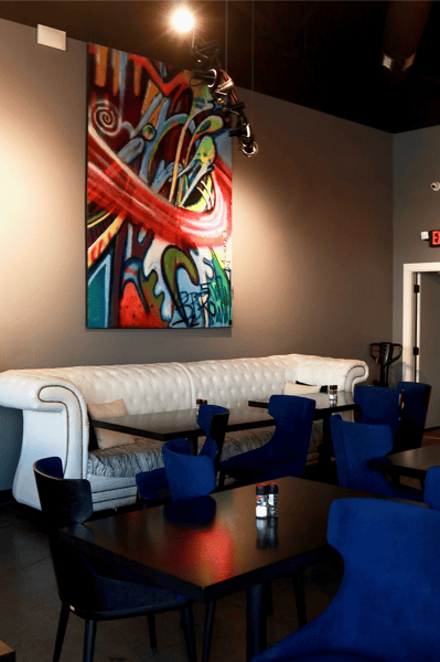Lounge White Couch
