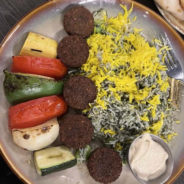 Vegetarian Falafel Plate