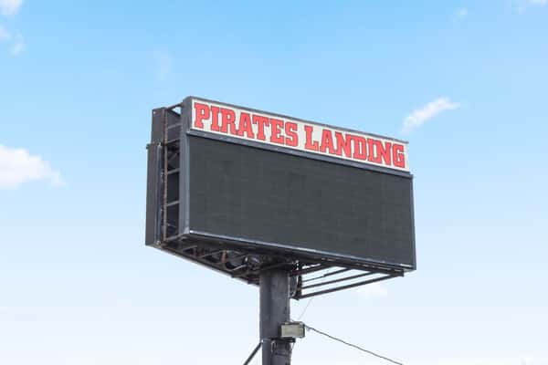 Pirates Landing billboard