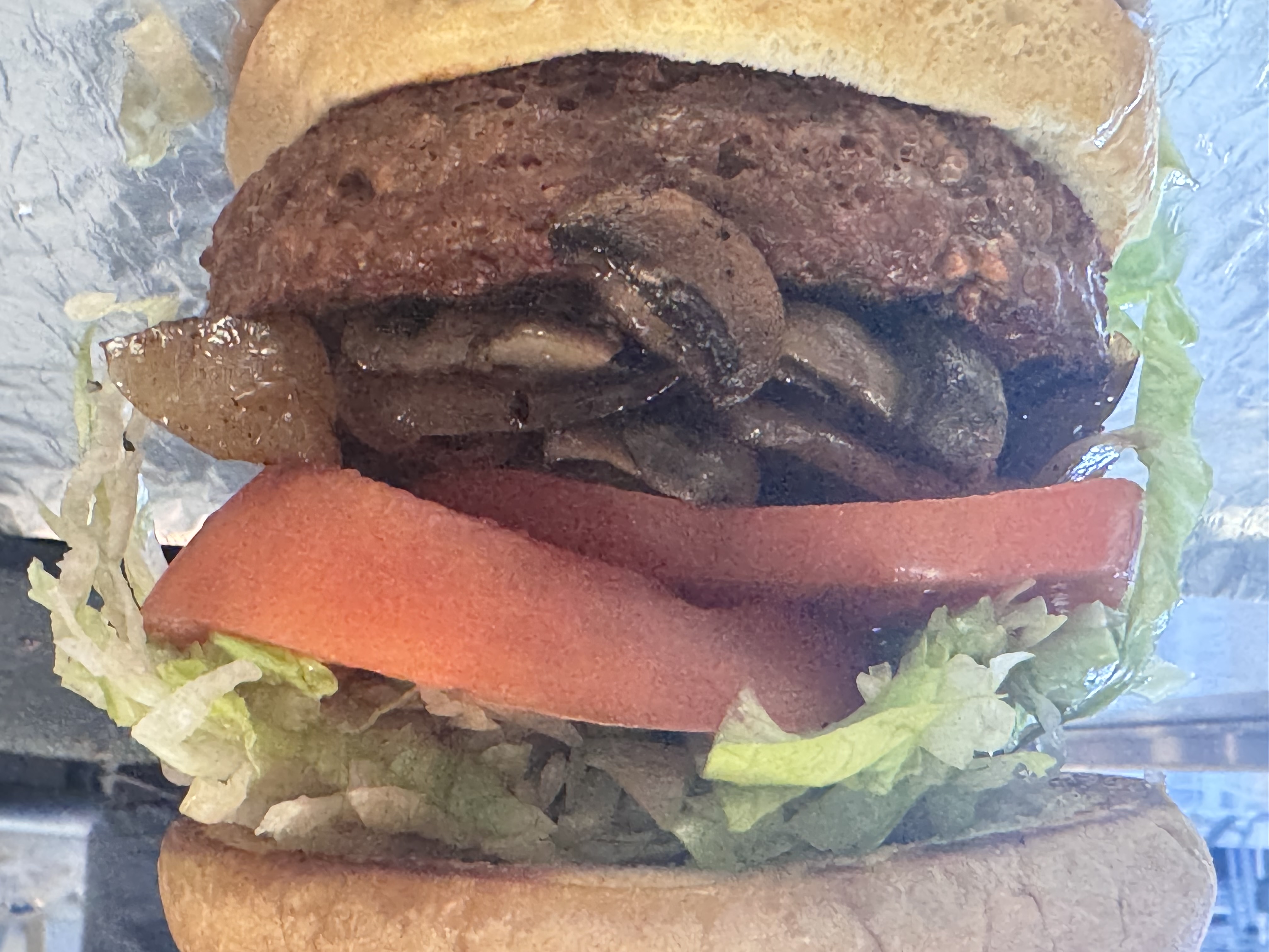 Beyond Burger (vegan burger)