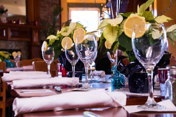 baby shower table layout