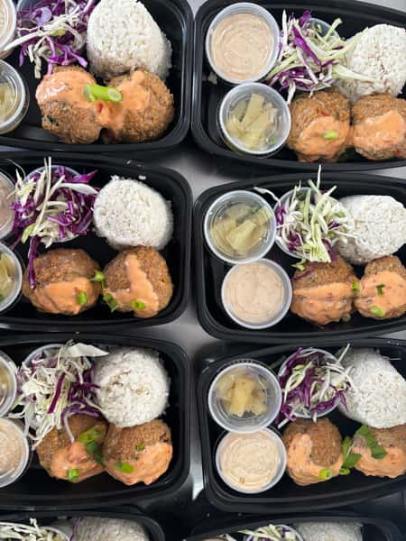 Firecracker Hawaiian Chicken Meatballs