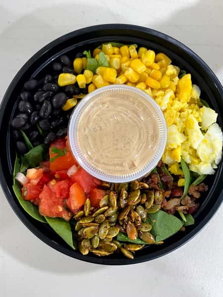 Southwest Spinach Cobb Salad