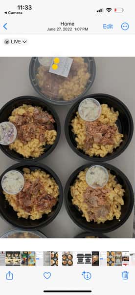 BBQ Pork Mac n Cheese
