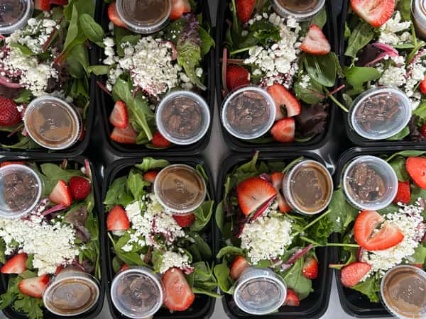 Strawberry Goat Cheese Salad