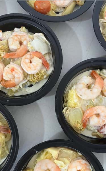 Lemon Pepper Shrimp or Salmon