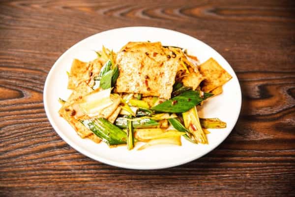 Double-Cooked Tofu 素回锅