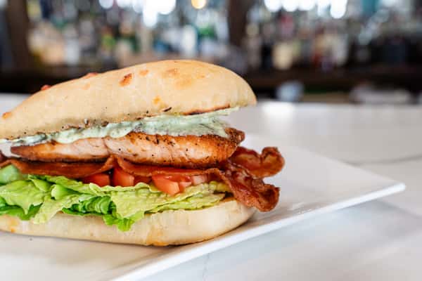 Salmon BLT