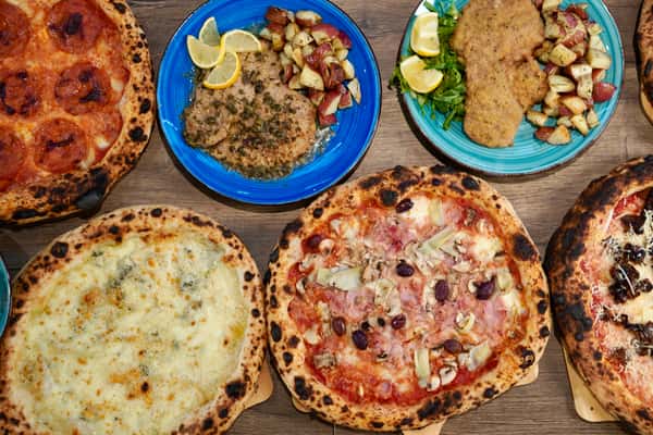 pizzas and pastas