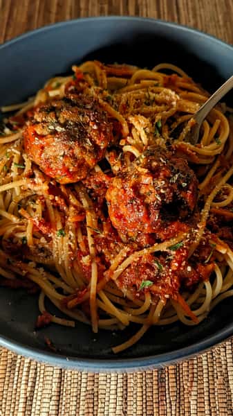 Bambino Polpette (Meatballs and Pasta)