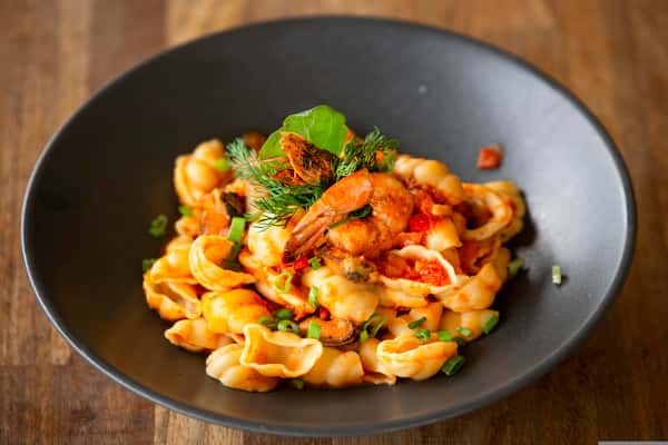 Pasta Ai Gamberi E Zucchine (Shrimp and Zucchine)