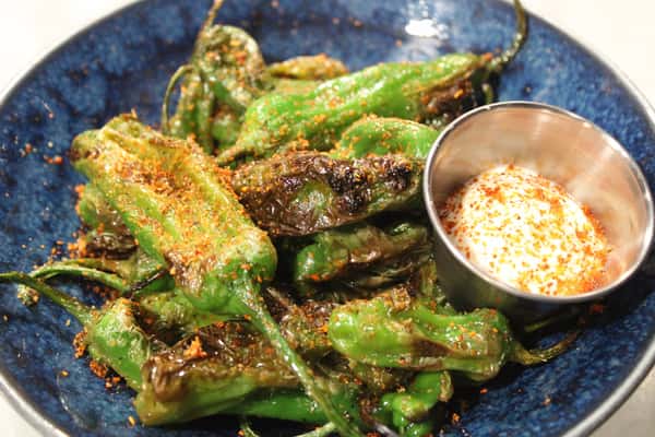 Blistered Shishito Peppers