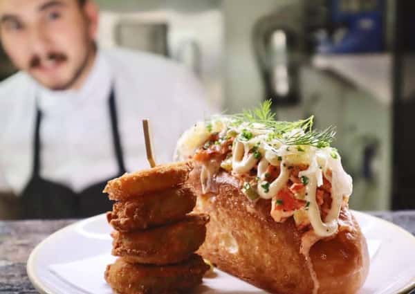 potato and onion rings