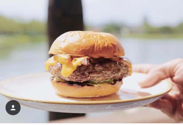The blind pig burger