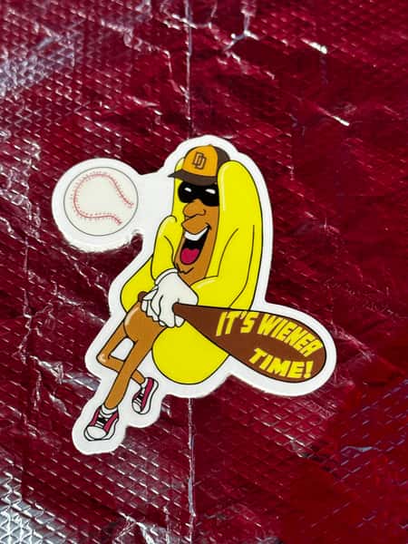 Duffs Doggz Baseball sticker 