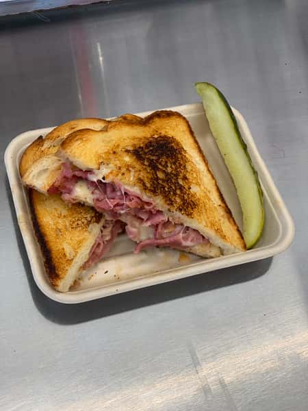 Corn Beef Grilled Cheese 