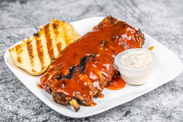 Half Slab Baby Back Ribs Menu King Gyro Merrillville