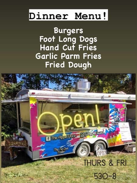 Our foodtruck The Tie Dye Trailer