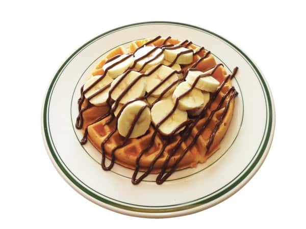 Banana & Nutella Waffles