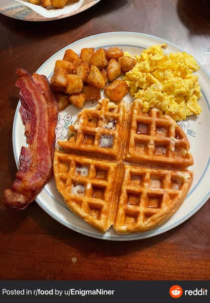 Belgium Waffle Platter
