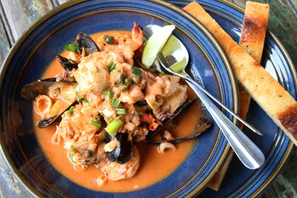 Seafood Pepper Pot Stew