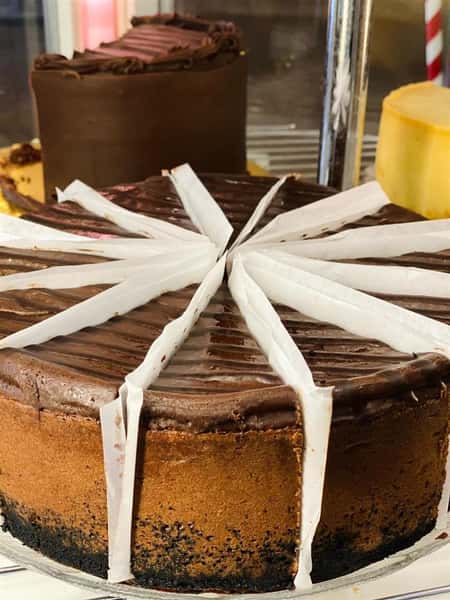 Colossal Godiva Chocolate Cheesecake