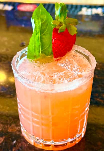 Strawberry Basil Margarita
