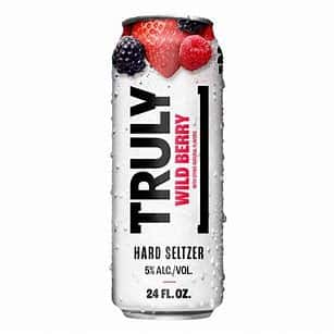 Can Truly wild berry hard seltzer