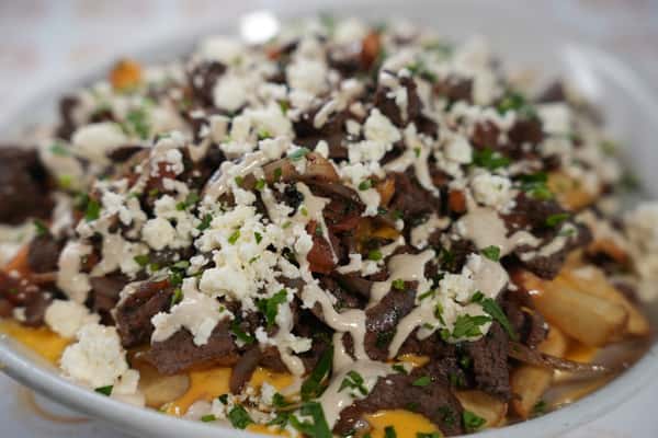 Filled up bowl of savory goodness