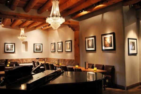 Piano and seating