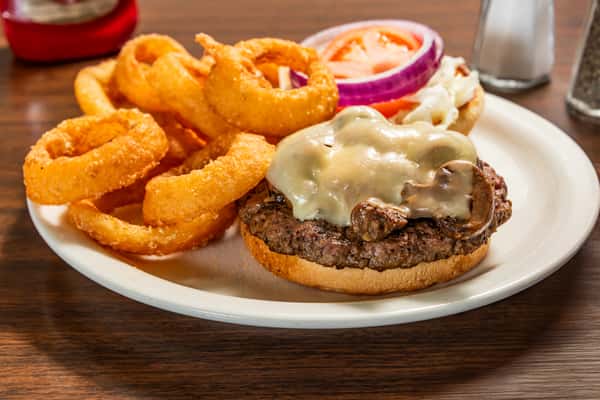 Mushroom Cheeseburger