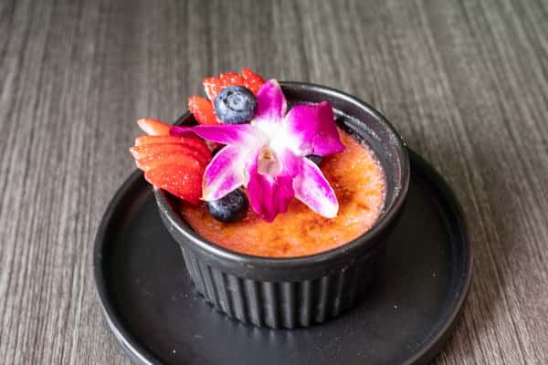 Red Velvet Creme Brulee