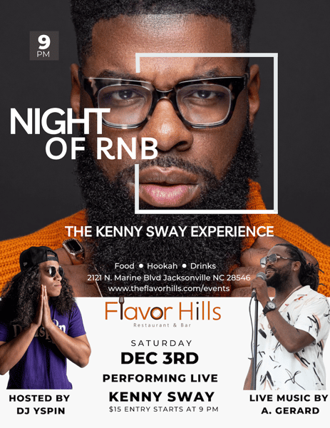 Night of RnB at Flavor Hills The Flavor Hills