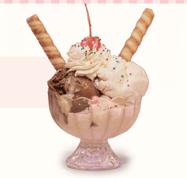 Copa de Helado Grande/ Ice Cream bowl * 3