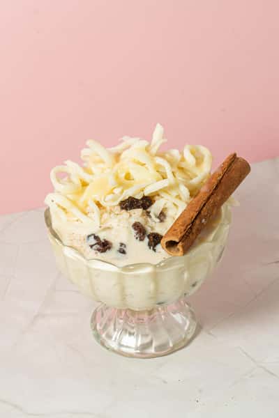 Arroz con leche y Queso