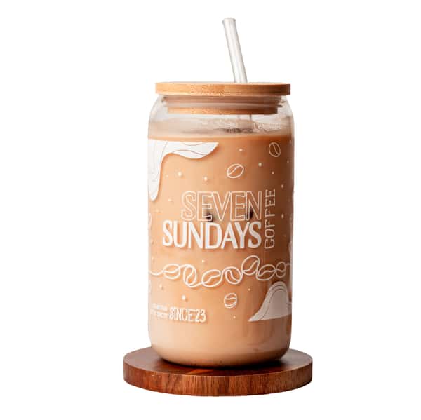 Glass Cup/Straw