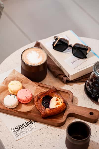 coffee and baked goods