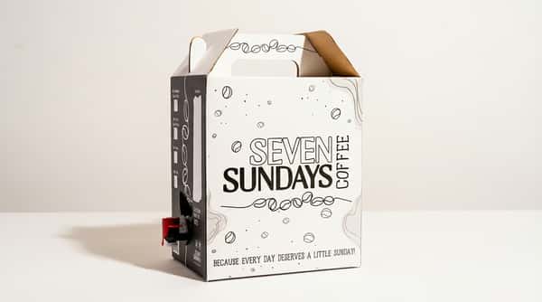 64 oz (Half Gallon) Hot Coffee Box Catering