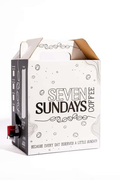 128oz (1 Gallon) Hot Coffee Box