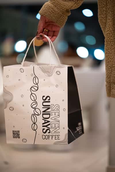 seven sundays paper bag