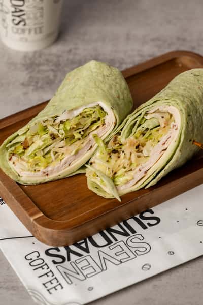 Cajun Turkey with Provolone Wrap