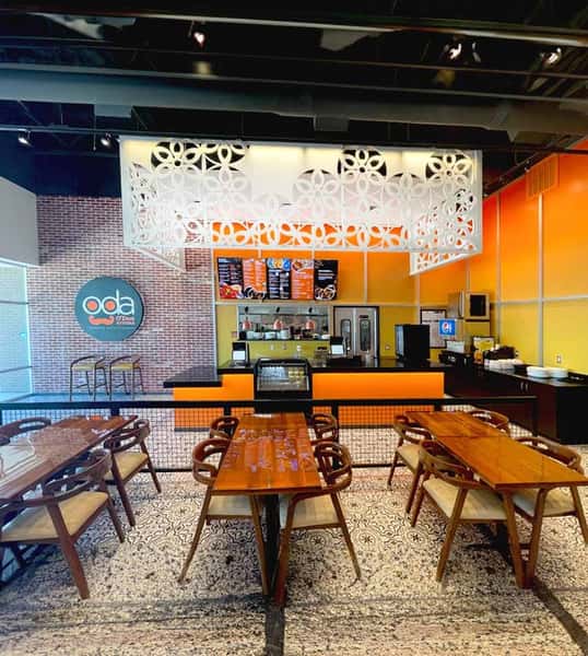 Interior view of the dining room at McKinney