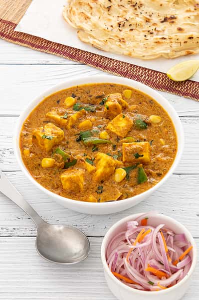 Bhutta Paneer Simla Mirch