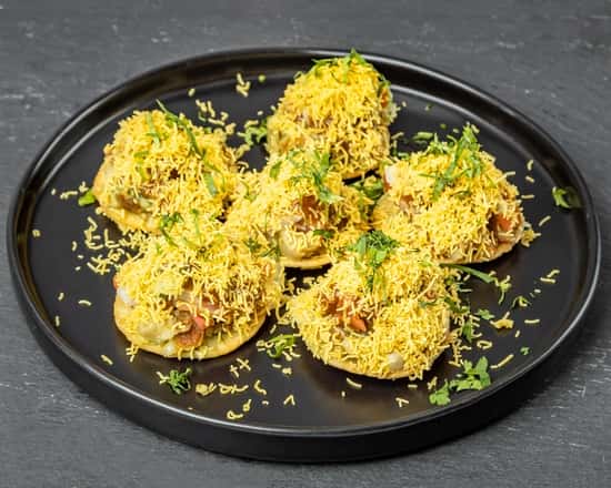 Indian food on a platter