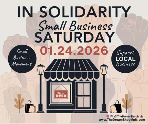 We are a small, immigrant-owned business. Our food carries our history, our hustle, and our heart. When you support a small immigrant-owned business, you’re supporting resilience, culture, and generations of hard work. Following a powerful act of resistance on Friday, support Channa Kitchen on Saturday. Your business helps keep our doors open and our traditions alive. We’re so grateful. See you on Saturday!